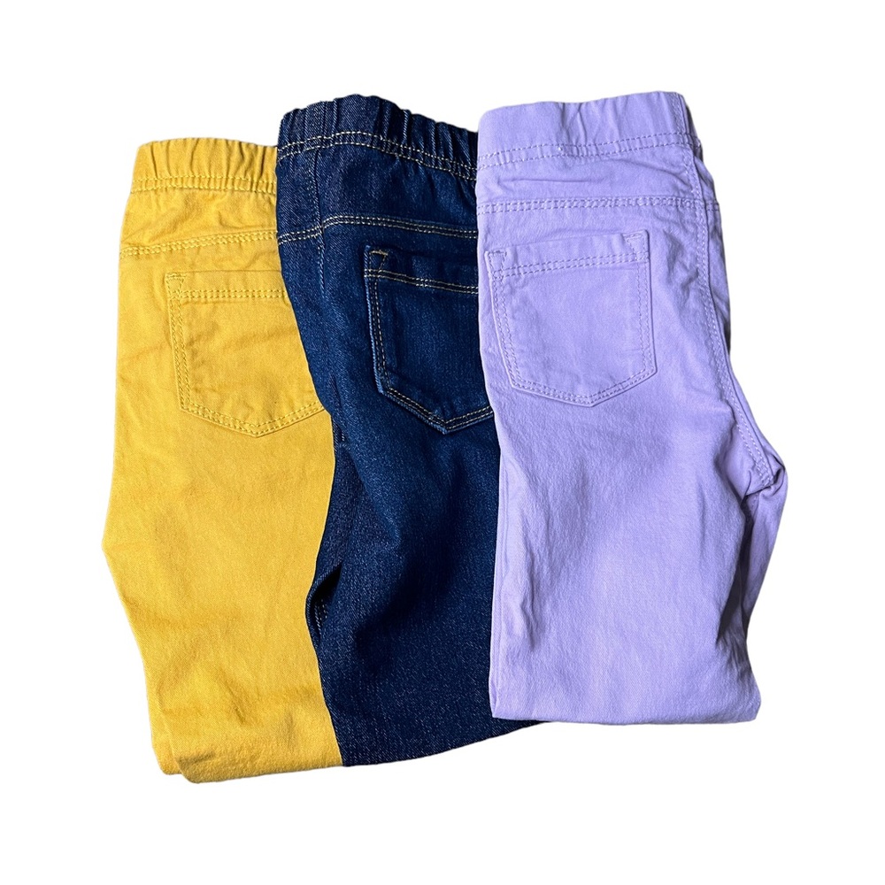 Old Navy Girl’s Pants Jeggings Bundle of 3 Perfect for Spring Size 5T